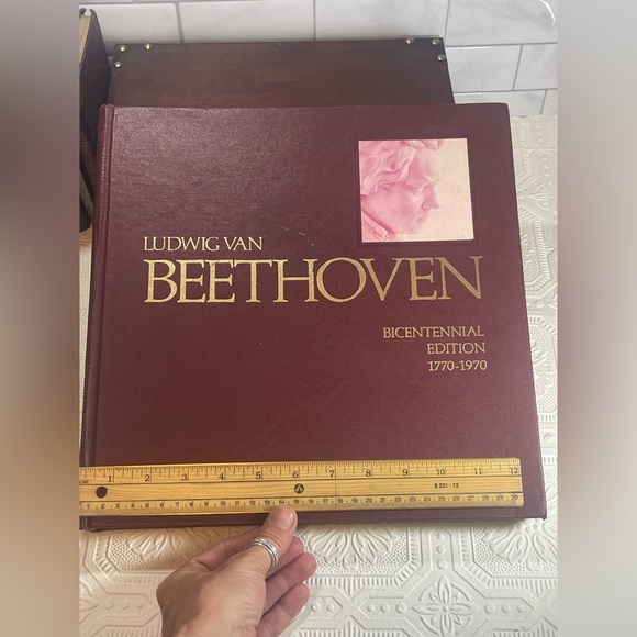 Ludwig Van Beethoven Bicentennial Edition 1770-1970 Hardcover Coffee Table Book - Picture 16 of 16